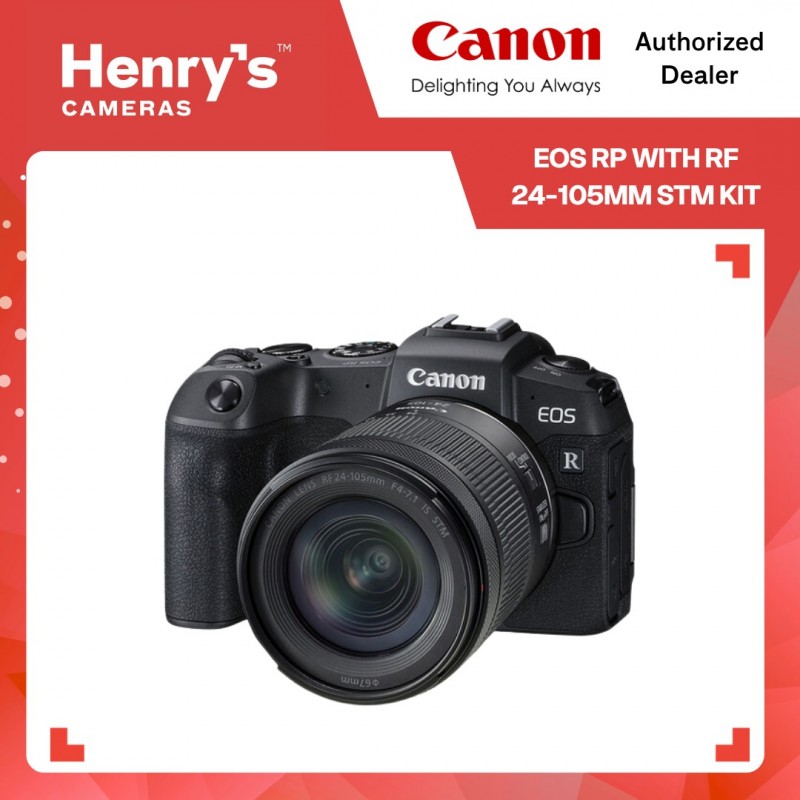 CANON EOS RP W/ RF 24-105MM STM KIT